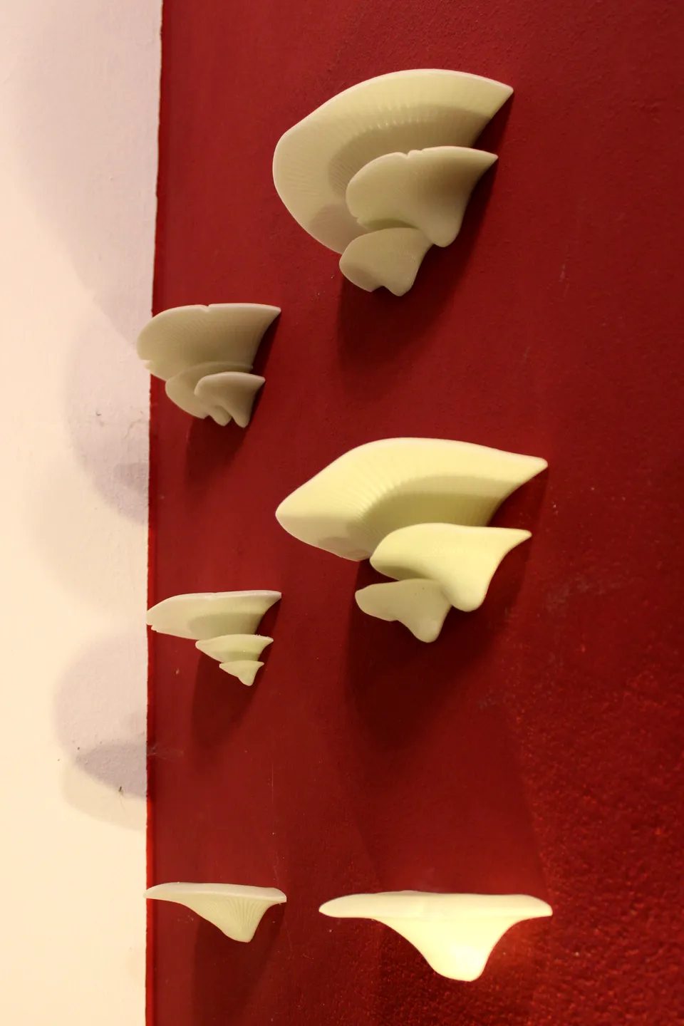 Large Mushroom Shelves with wall mount bracket and two more designs